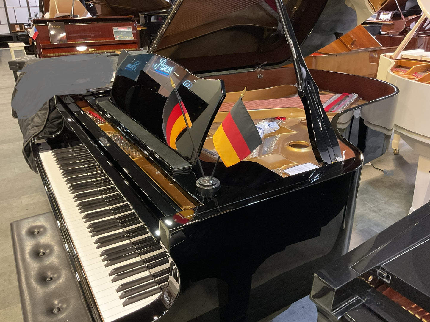 New Eduard Seiler Grand Pianos ED-186N(6'2")