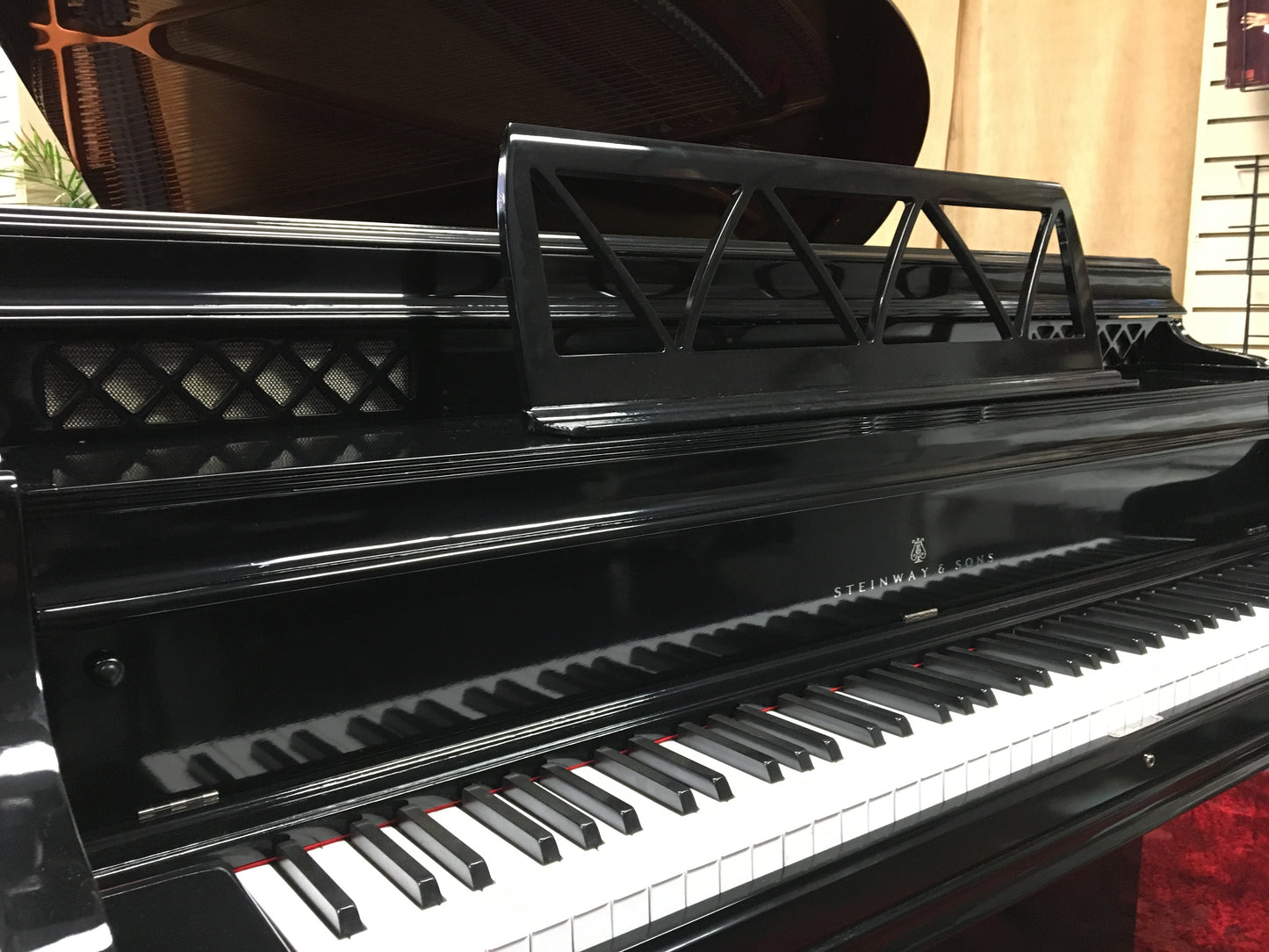 Pre-Owned Vertical Steinway & Sons Louis XIV